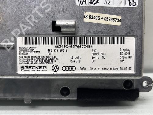 Used Display monitor Display monitor AUDI A6 C6 Avant (4F5) 2.7 TDI (180 hp) 30493357 30493357