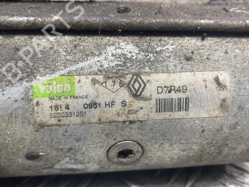 Starter RENAULT SCÉNIC II (JM0/1_) 1.9 dCi (JM0G, JM12, JM1G, JM2C) | BP28319571M8 