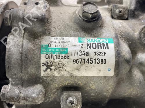 AC compressor PEUGEOT 3008 I MPV (0U_) 2.0 HDi 150 / BlueHDi 150 | BP29919871M34