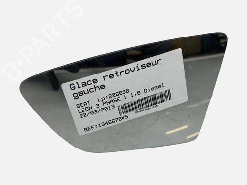 Used Left mirror glass Left mirror glass SEAT LEON (5F1) [2012-2021] 40270999 40270999