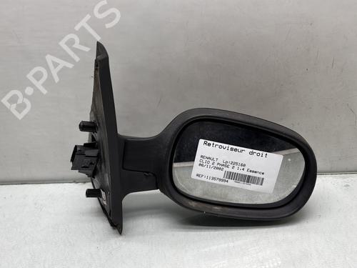 Used Right mirror RENAULT CLIO II (BB_, CB_) 1.4 16V (B/CB0P, BB13) (98 hp) 31880984