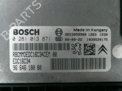 Used Engine control unit (ECU) CITROËN BERLINGO Box Body/MPV (B9) [2008-2025]  20027244