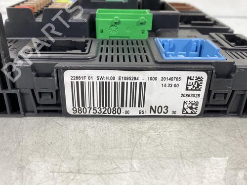 Used Fuse box PEUGEOT 208 I (CA_, CC_) 1.4 HDi (68 hp) 20021355