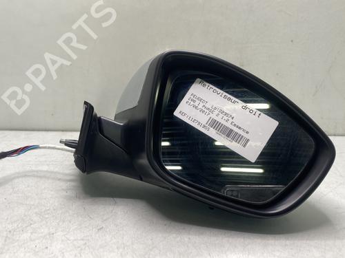 Used Right mirror PEUGEOT 208 I (CA_, CC_) 1.2 VTI 82 (82 hp) 31379503