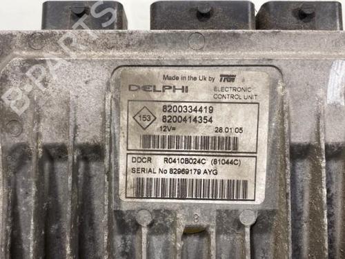 Used Engine control unit (ECU) Engine control unit (ECU) RENAULT SCÉNIC II (JM0/1_) 1.5 dCi (JM0F) (82 hp) 21196655 21196655