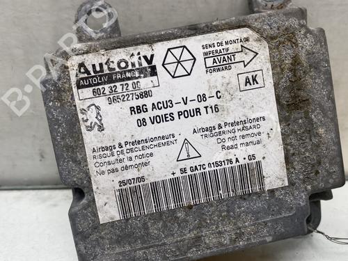 ECU airbags PEUGEOT 206 CC (2D) 1.6 HDi 110 | BP28282498M53 