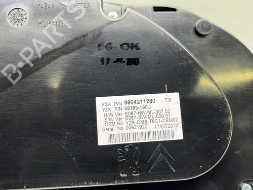 Instrument cluster PEUGEOT 3008 I MPV (0U_) 1.6 VTi | BP24208039C47 