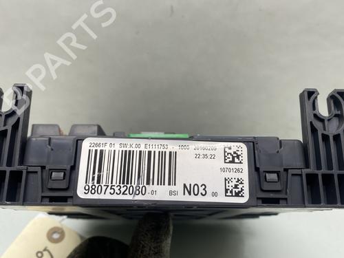 Fuse box PEUGEOT 208 I (CA_, CC_) 1.2 VTI 82 | BP26743157E1 