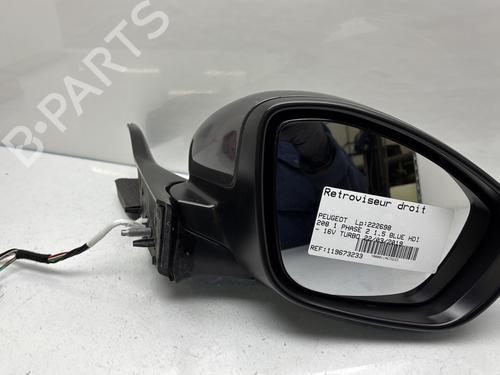 Used Right mirror PEUGEOT 208 I (CA_, CC_) 1.5 BlueHDI 100 (102 hp) 32063589