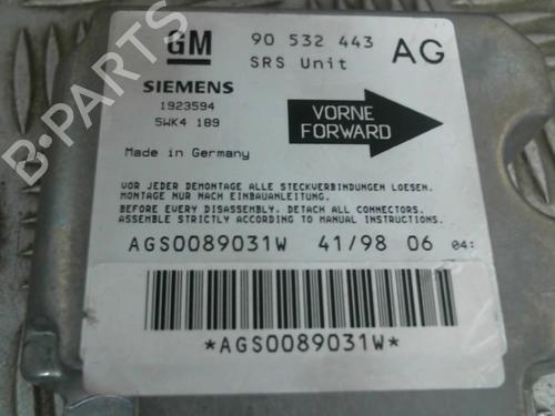 ECU airbags OPEL CORSA B (S93) 1.0 i 12V (F08, F68, M68) | BP19980114M53 