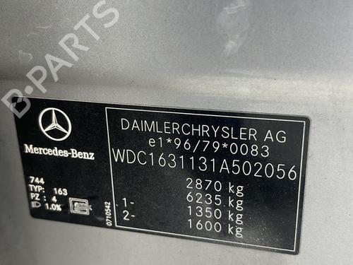Rear wiper motor MERCEDES-BENZ M-CLASS (W163) ML 270 CDI (163.113) | BP19968280M102 