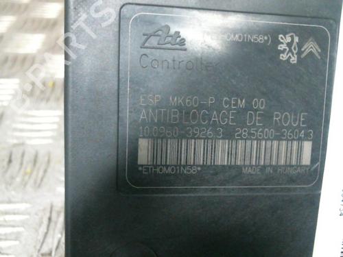 Used ABS pump ABS pump CITROËN DS3 (SA_) 1.6 VTi 120 (120 hp) 20014135 20014135