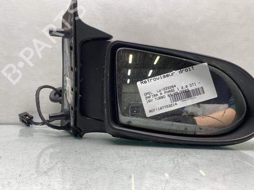 Used Right mirror OPEL ZAFIRA A MPV (T98) 2.0 DTI 16V (F75) (101 hp) 29707069