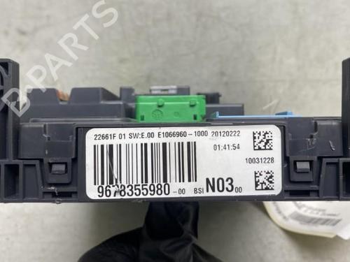 Used Fuse box PEUGEOT 208 I (CA_, CC_) 1.4 HDi (68 hp) 19952880