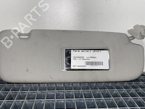 Used Right sun visor VW FOX Hatchback (5Z1, 5Z3, 5Z4) 1.2 (55 hp) 19978859