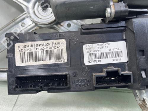 Rudehejsemekanisme ventre foran Rudehejsemekanisme ventre foran RENAULT MEGANE III Hatchback (BZ0/1_, B3_) 1.5 dCi (BZ0C) (90 hp) 37409722 37409722
