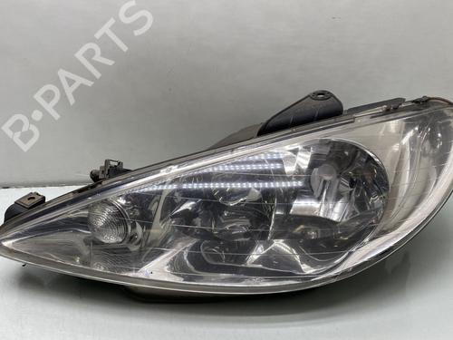Used Left headlight PEUGEOT 206 Hatchback (2A/C) 2.0 HDI 90 (90 hp) 31175965
