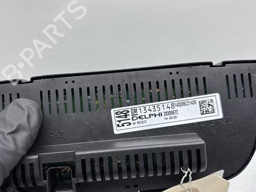 Climate control OPEL MERIVA B MPV (S10) 1.7 CDTI (75) | BP28704555I5