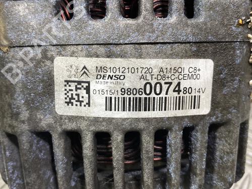 Alternator PEUGEOT 208 I (CA_, CC_) 1.2 VTI 82 | BP29914581M7 