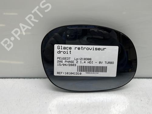 Used Right mirror glass PEUGEOT 206+ (2L_, 2M_) 1.4 HDi eco 70 (68 hp) 24428072