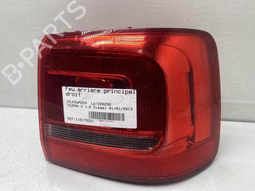 Used Right taillight VW TOURAN (1T3) 1.6 TDI (105 hp) 32389488