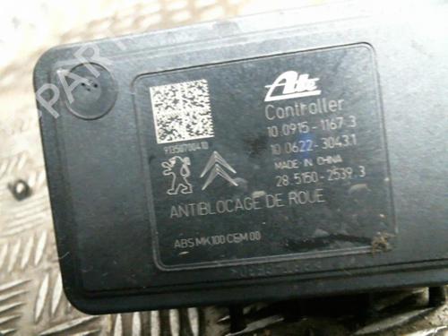 Used ABS pump CITROËN C3 II (SC_) 1.0 VTi 68 (68 hp) 20016320