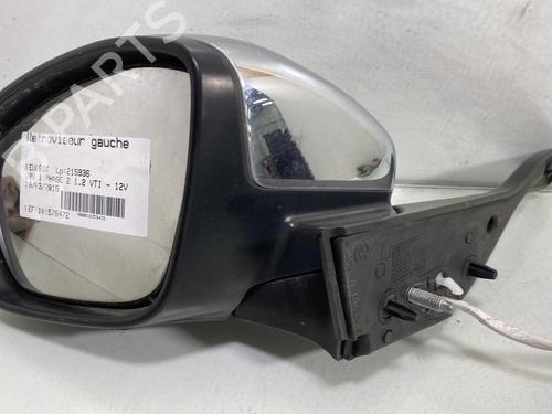 Used Left mirror PEUGEOT 208 I (CA_, CC_) 1.2 VTI 82 (82 hp) 27632077