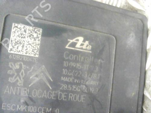 Used ABS pump PEUGEOT 208 I (CA_, CC_) 1.4 HDi (68 hp) 20030693