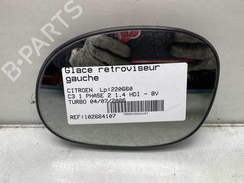 Used Left mirror glass CITROËN C3 I (FC_, FN_) 1.4 HDi (68 hp) 24428778