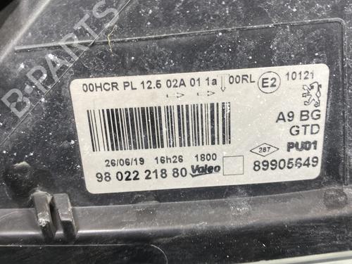 Left headlight PEUGEOT 208 I (CA_, CC_) 1.2 VTI 82 | BP29253388C28 