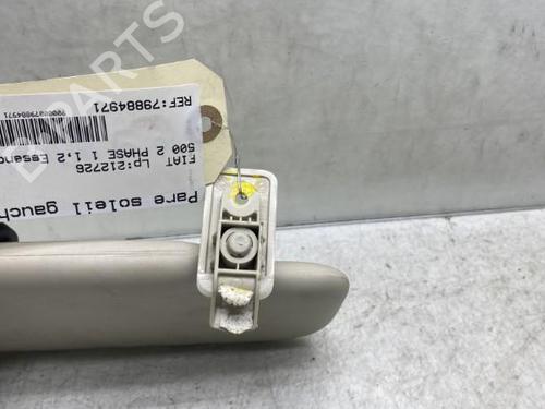 Used Left sun visor FIAT 500 (312_) 1.2 (312AXA1A) (69 hp) 21960365
