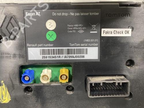 Display monitor RENAULT MEGANE III Hatchback (BZ0/1_, B3_)  | BP20003901C48 