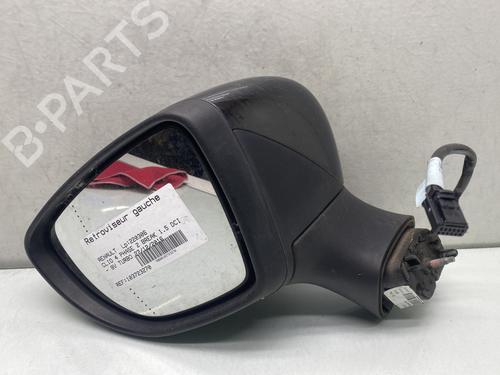 Used Left mirror RENAULT CLIO IV Grandtour (KH_) 1.5 dCi 90 (KHN3, KHN4) (90 hp) 24585217