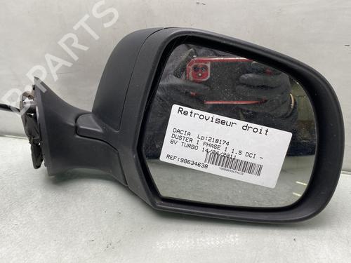Used Right mirror Right mirror DACIA DUSTER (HS_) 1.5 dCi (HSAJ) (90 hp) 22527664 22527664