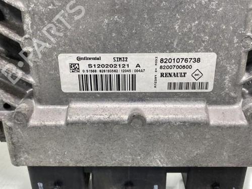 Used Engine control unit (ECU) Engine control unit (ECU) RENAULT TWINGO II (CN0_) 1.2 16V (CN04, CN0B) (75 hp) 21196609 21196609
