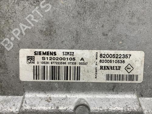 Engine control unit (ECU) RENAULT CLIO III (BR0/1, CR0/1) 1.2 16V (BR02, BR0J, BR11, CR02, CR0J, CR11) | BP21196683M57 