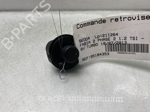 Used Mirror switch SKODA FABIA II (542) 1.2 TSI (86 hp) 21379778