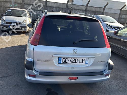 Rear bumper PEUGEOT 206 Hatchback (2A/C) 2.0 HDI 90 | BP31095362C8 
