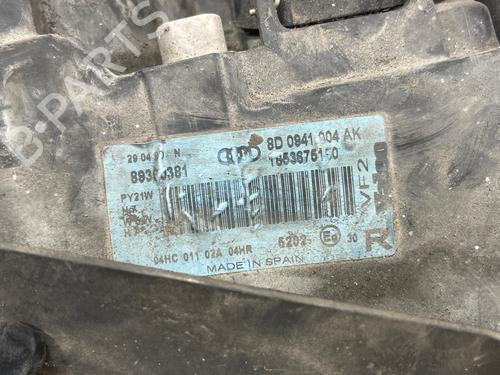 Right headlight AUDI A4 B5 (8D2) 1.9 TDI | BP36306879C29 - Image 3