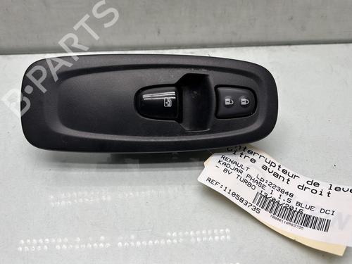 Used Right front window switch RENAULT KADJAR (HA_, HL_) 1.5 dCi 110 (HLA3) (110 hp) 29574652