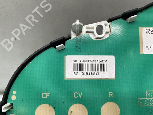 Instrument cluster CITROËN DS3 (SA_) 1.6 VTi 120 | BP31379676C47 