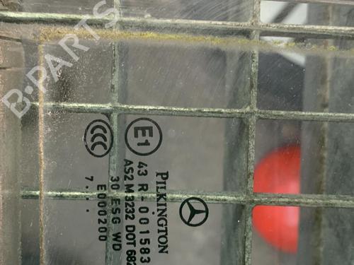 Rear left door window MERCEDES-BENZ A-CLASS (W169) A 160 CDI (169.006, 169.306) | BP27633181C20 