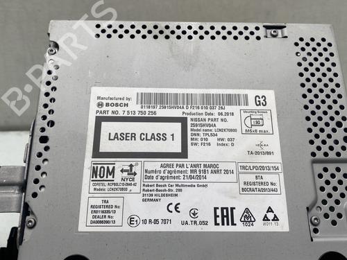Radio NISSAN QASHQAI II (J11, J11_) 1.2 DIG-T | BP29597443E6 