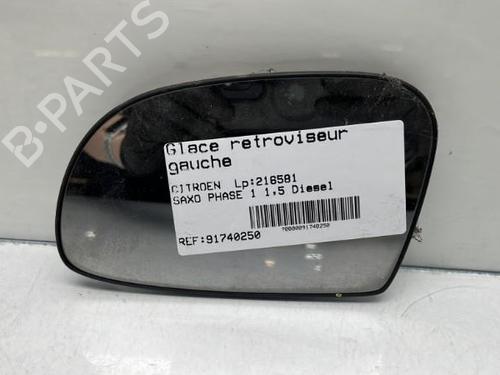 Used Left mirror glass CITROËN SAXO (S0, S1) 1.5 D (57 hp) 19966300