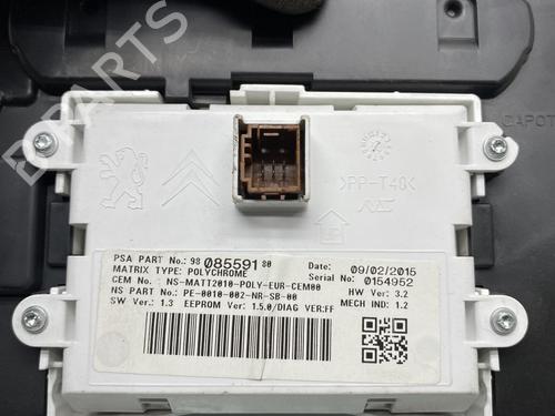 Instrument cluster PEUGEOT 508 I (8D_) 2.0 BlueHDi 180 | BP26212451C47 