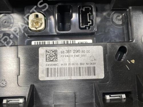Used Display monitor Display monitor PEUGEOT 208 II (UB_, UP_, UW_, UJ_) 1.2 PureTech 100 (101 hp) 19955624 19955624