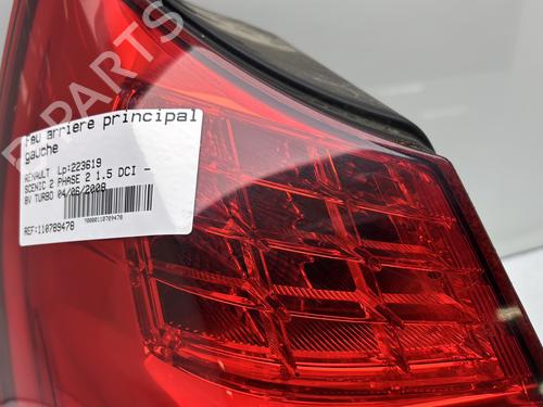 Left taillight RENAULT SCÉNIC II (JM0/1_) 1.5 dCi (JM1E, JM16) | BP29748970C34 