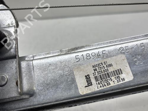Front right window mechanism PEUGEOT 208 I (CA_, CC_) 1.6 HDi / BlueHDi 75 | BP30890487C23 