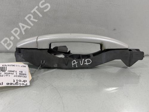 Klamka zewnętrzna drzwi przednich prawych PEUGEOT 5008 (0U_, 0E_) 1.6 BlueHDi 120 | BP29897687C129