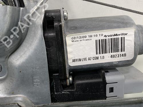 Front right window mechanism PEUGEOT 207 SW (WK_) 1.6 HDi | BP30719969C23